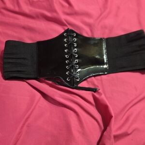 Black Corset Belt